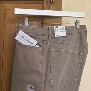 O.G. Straight Women Jeans - khaki